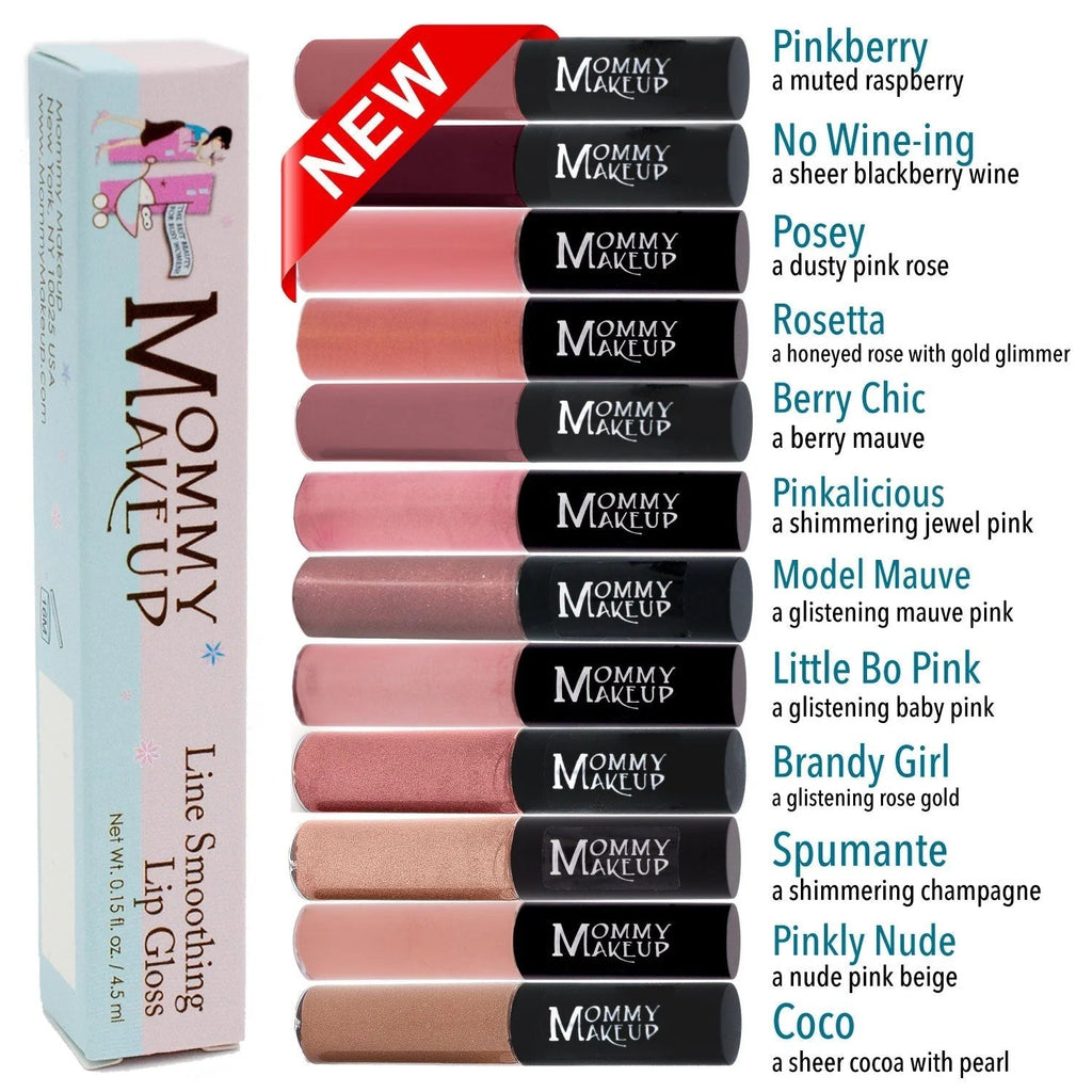 Mommy Makeup — Line Smoothing Lip Gloss | Paraben-free Plumping Gloss - Coco