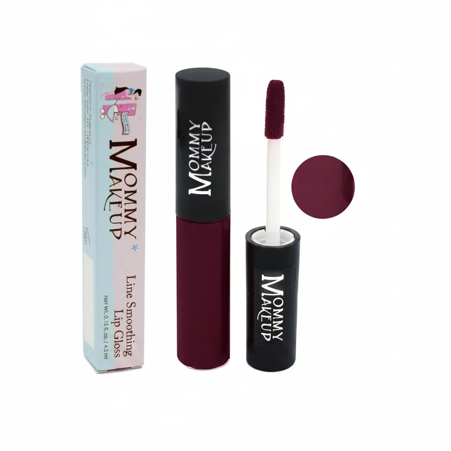 Mommy Makeup — Line Smoothing Lip Gloss | Paraben-free Plumping Gloss - No Wine-ing