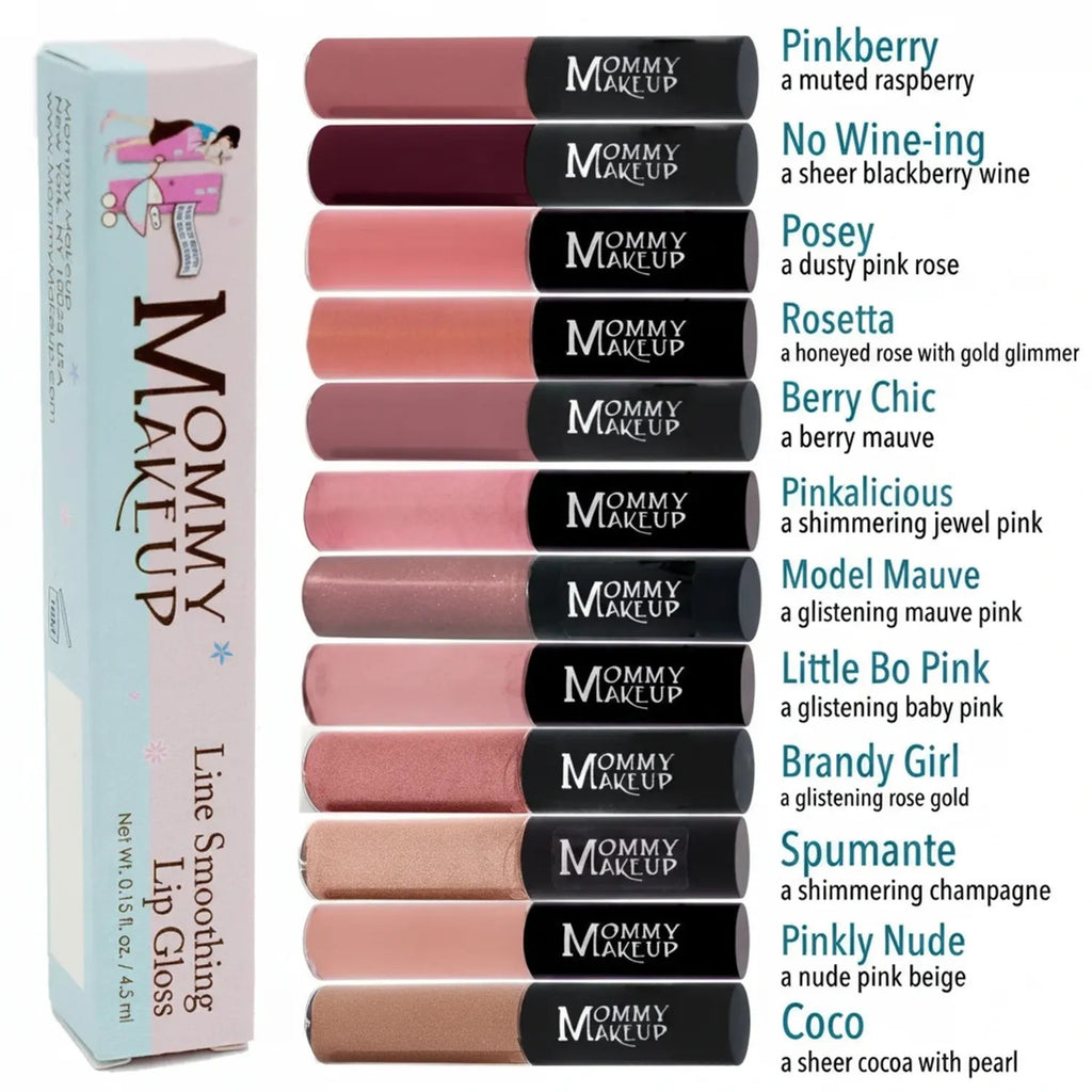 Mommy Makeup — Line Smoothing Lip Gloss | Paraben-free Plumping Gloss - Spumante
