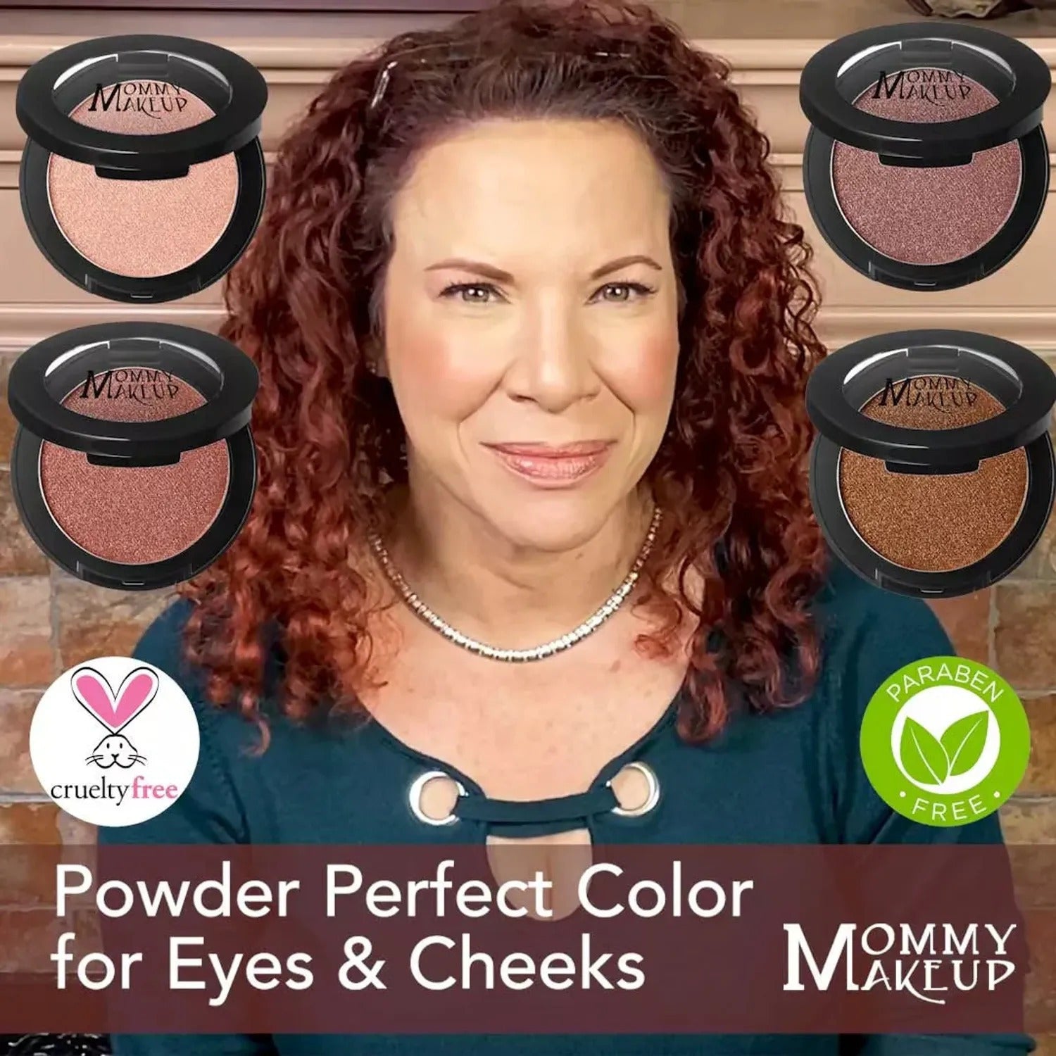 Mommy Makeup — Powder Perfect Color for Eyes and Cheeks - Peach Tartlet