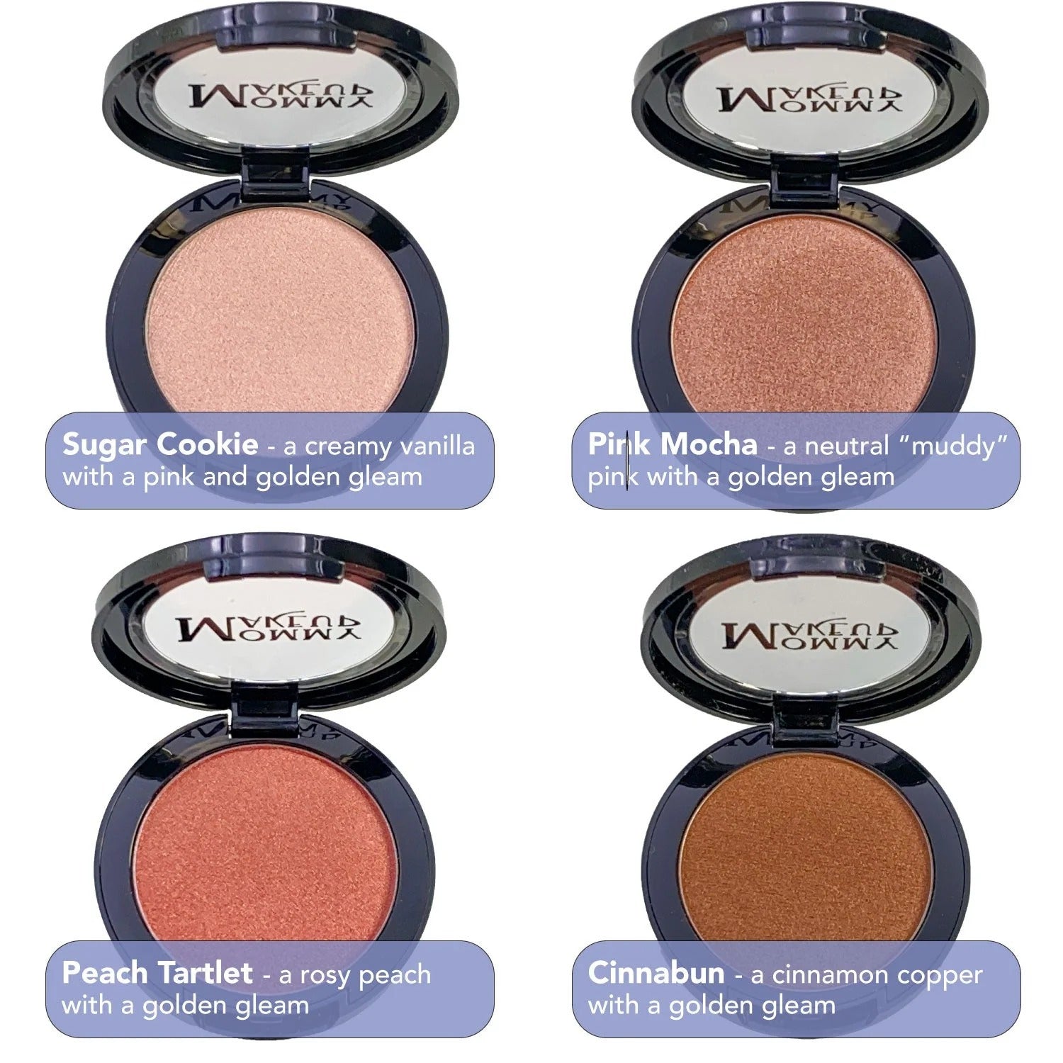 Mommy Makeup — Powder Perfect Color for Eyes and Cheeks - Peach Tartlet