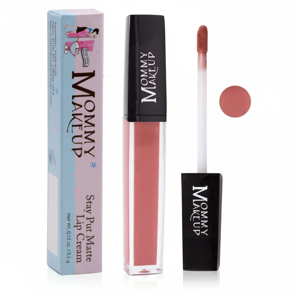 Mommy Makeup — Rosebud Stay Put Matte Lip Cream | Stunning Kiss-Proof Lipstick