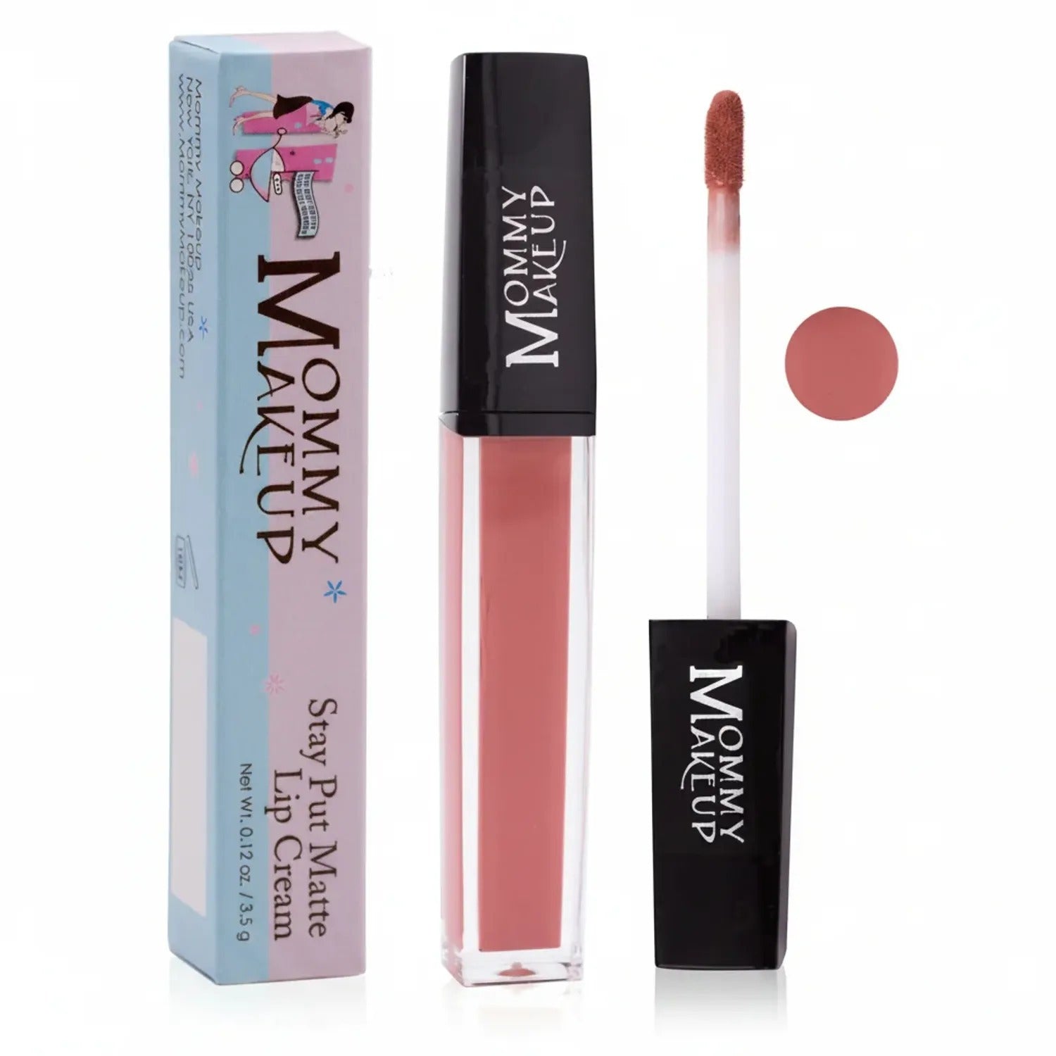 Mommy Makeup — Rosebud Stay Put Matte Lip Cream | Stunning Kiss-Proof Lipstick