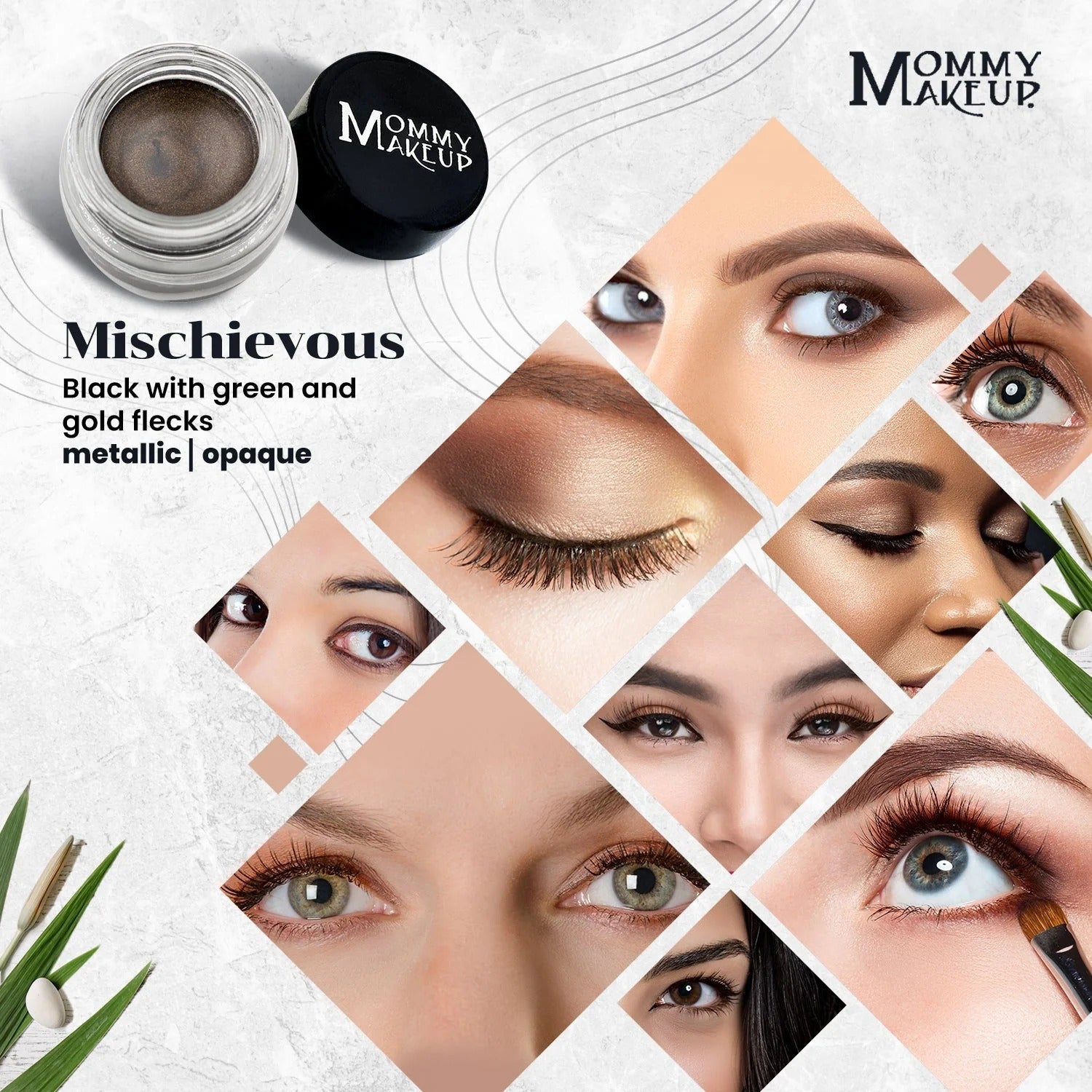 Mommy Makeup — Stay Put Waterproof Gel Eyeliner w/ Micropigments - Mischievous