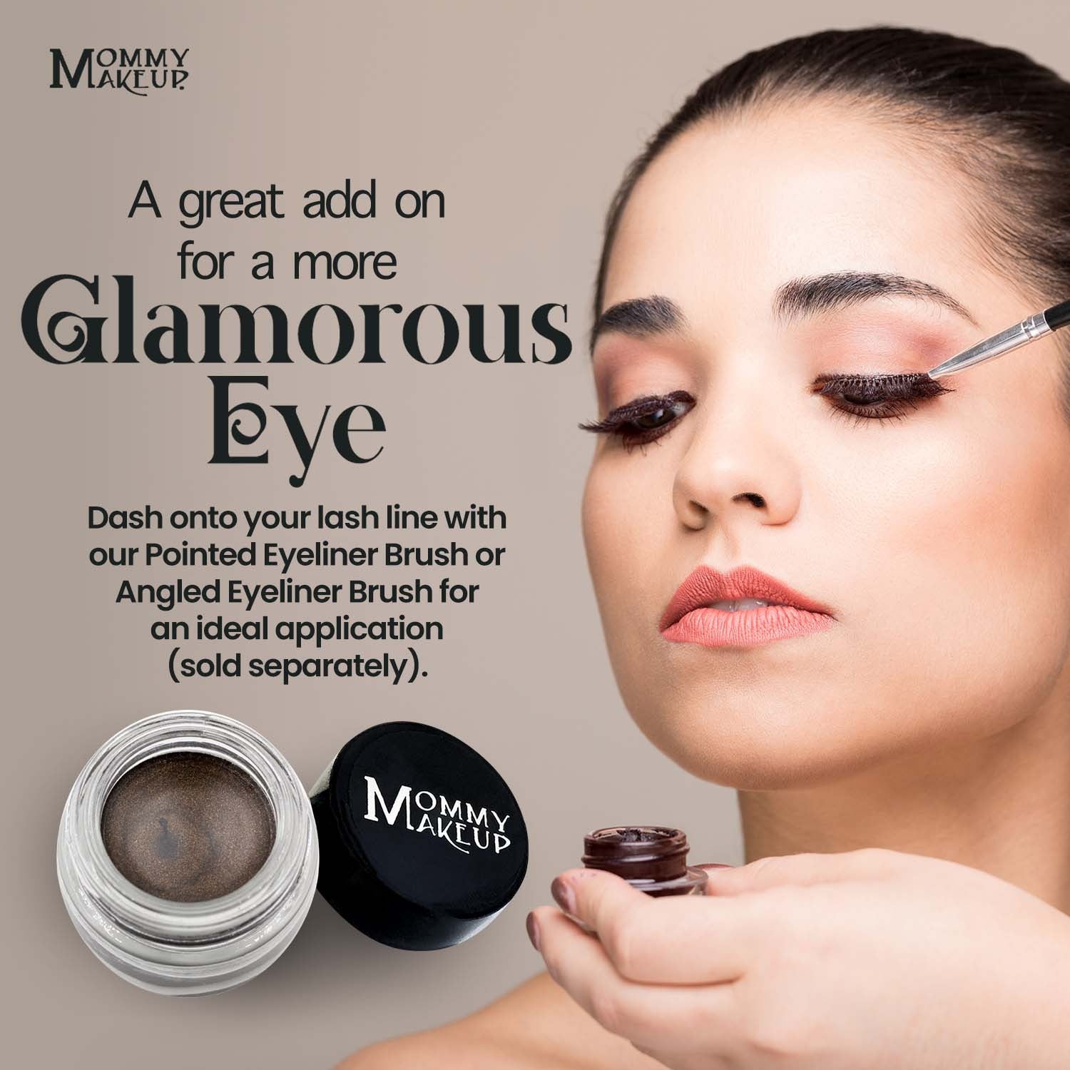 Mommy Makeup — Stay Put Waterproof Gel Eyeliner w/ Micropigments - Mischievous