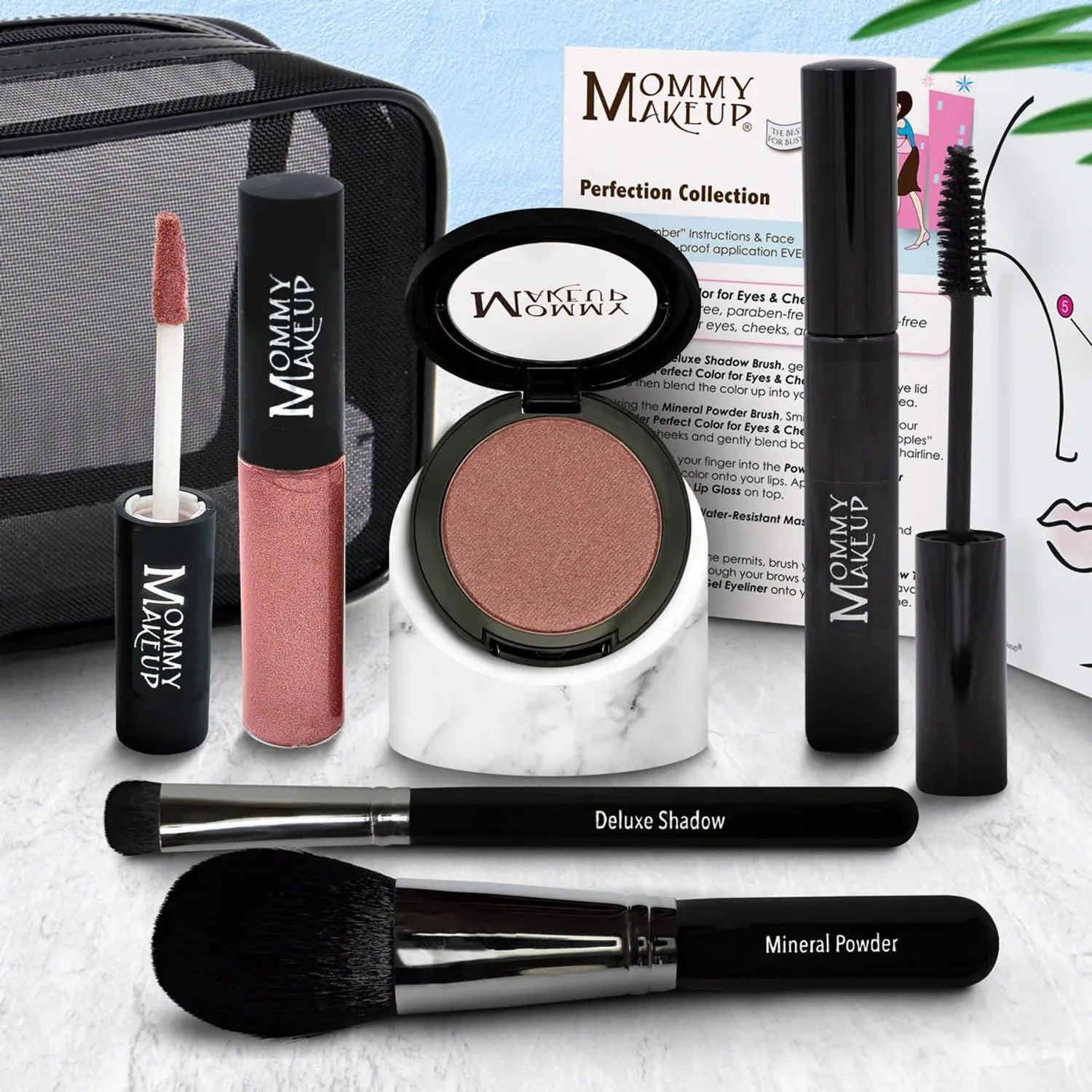 Mommy Makeup — The Perfection Collection | Customizable, Talc-free, Silicone-free Makeup Set - Select Your Own Shades