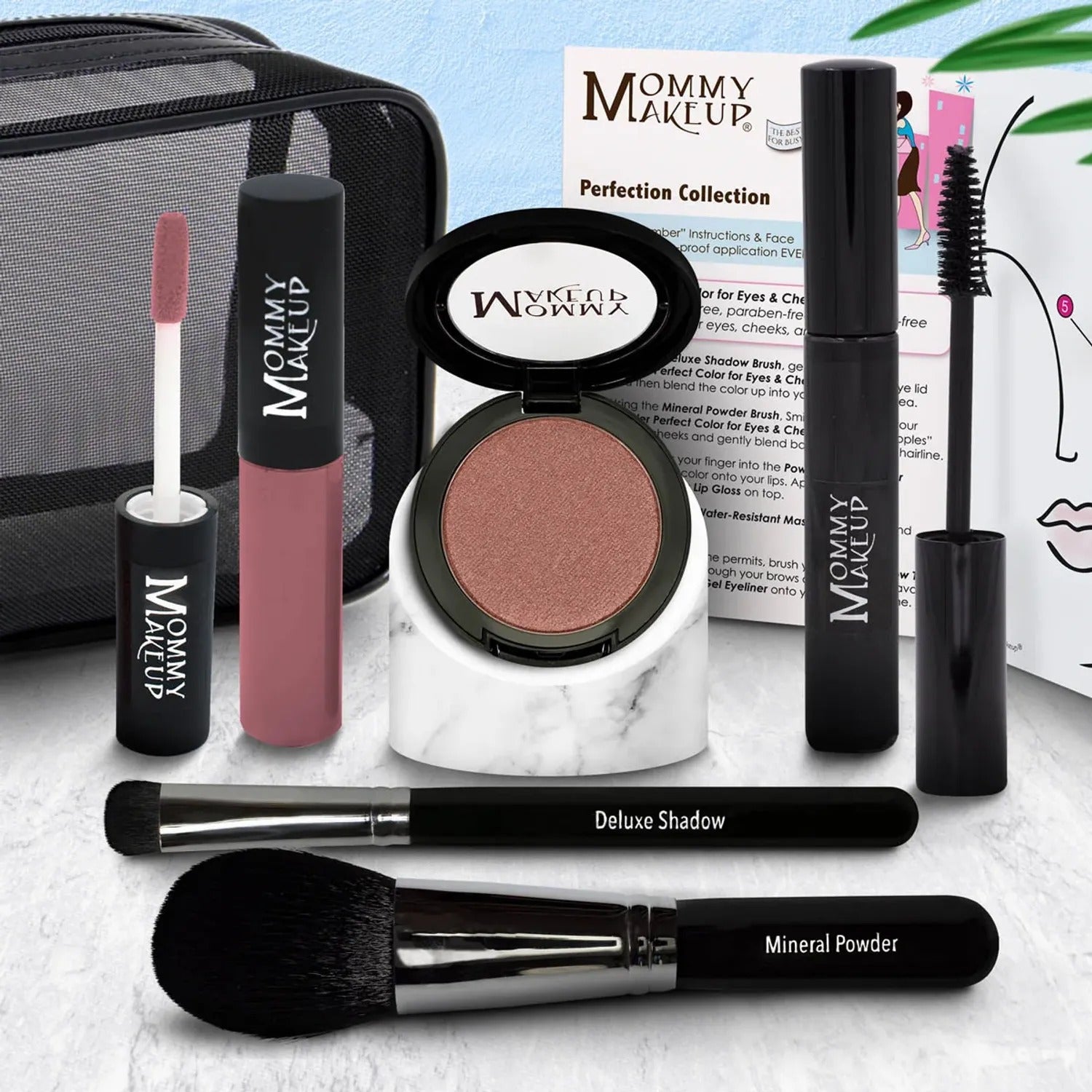 Mommy Makeup — The Perfection Collection | Customizable, Talc-free, Silicone-free Makeup Set - Select Your Own Shades