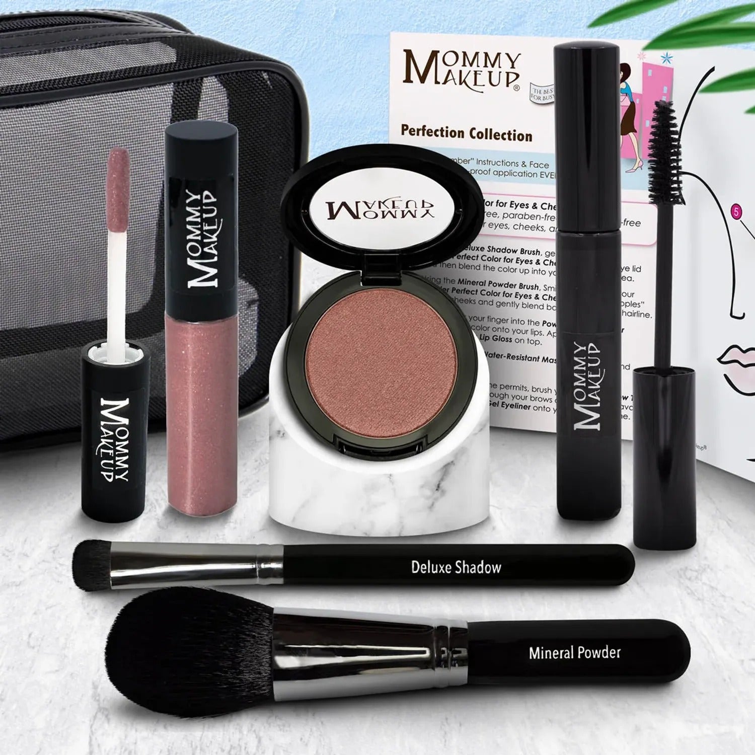 Mommy Makeup — The Perfection Collection | Customizable, Talc-free, Silicone-free Makeup Set - Select Your Own Shades