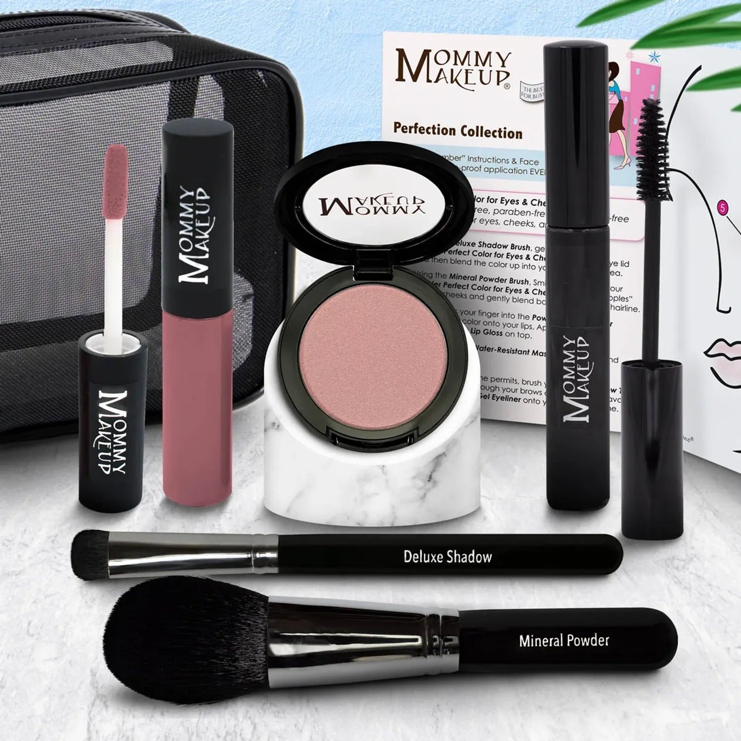 Mommy Makeup — The Perfection Collection | Customizable, Talc-free, Silicone-free Makeup Set - Select Your Own Shades