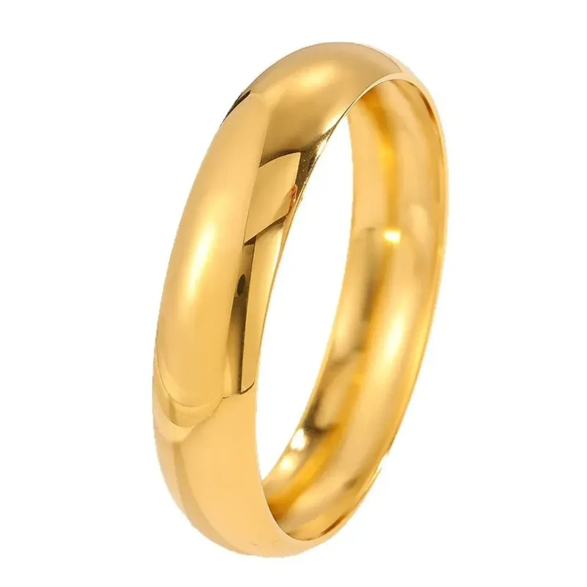 Moms Non-fading Titanium Steel Bracelet Round Bangle