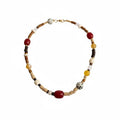 New Chinese Retro Natural Stone Dopamine Beaded Necklace