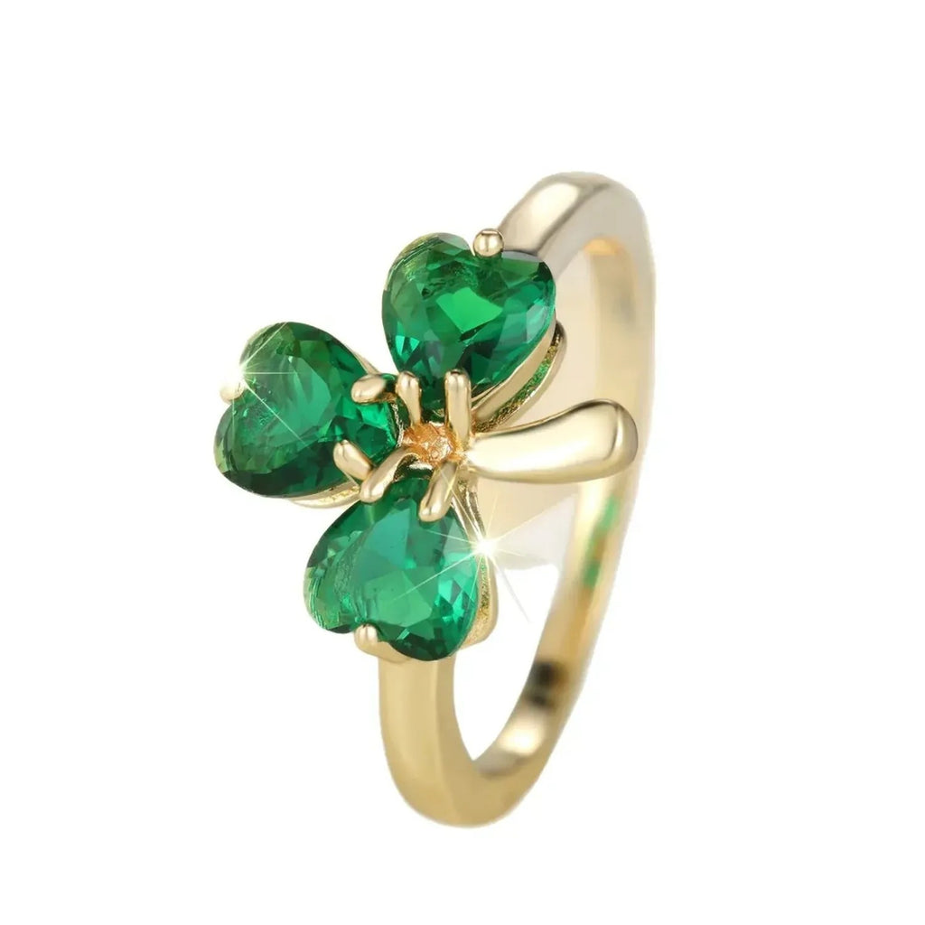 Niche-designed Gemstone-hued High-end Fingertip Accent Ring