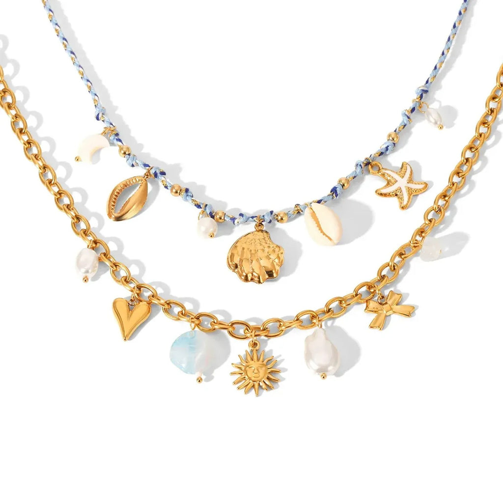 Ocean Series Stainless Steel Necklace