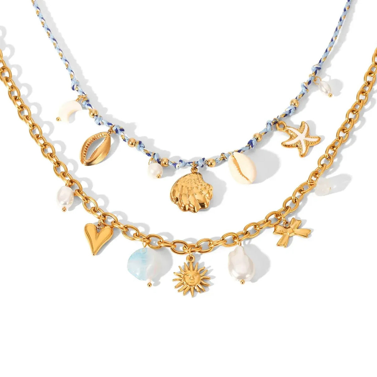 Ocean Series Stainless Steel Necklace