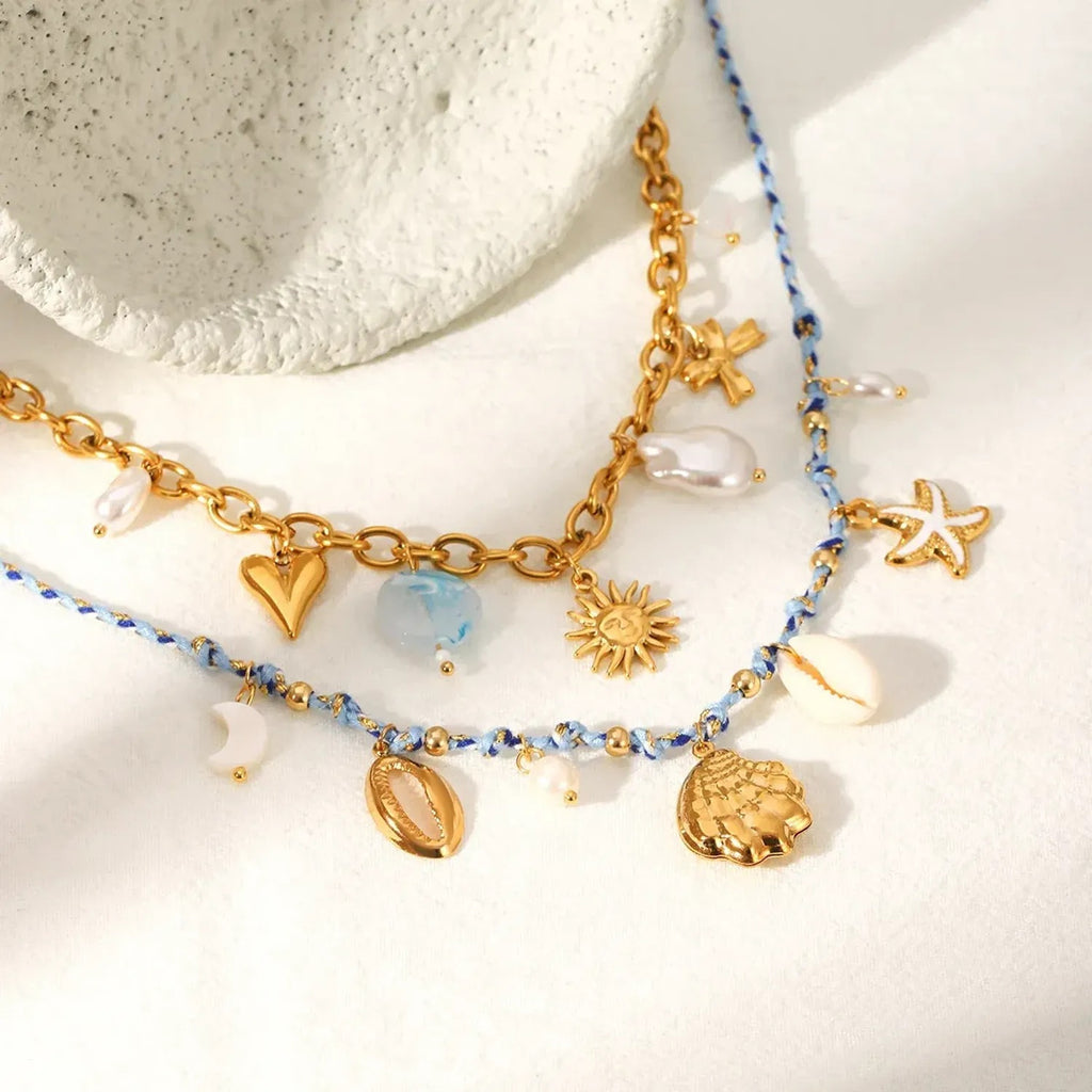 Ocean Series Stainless Steel Necklace