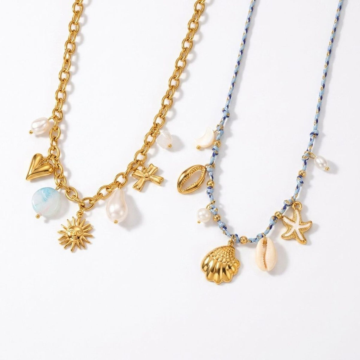 Ocean Series Stainless Steel Necklace