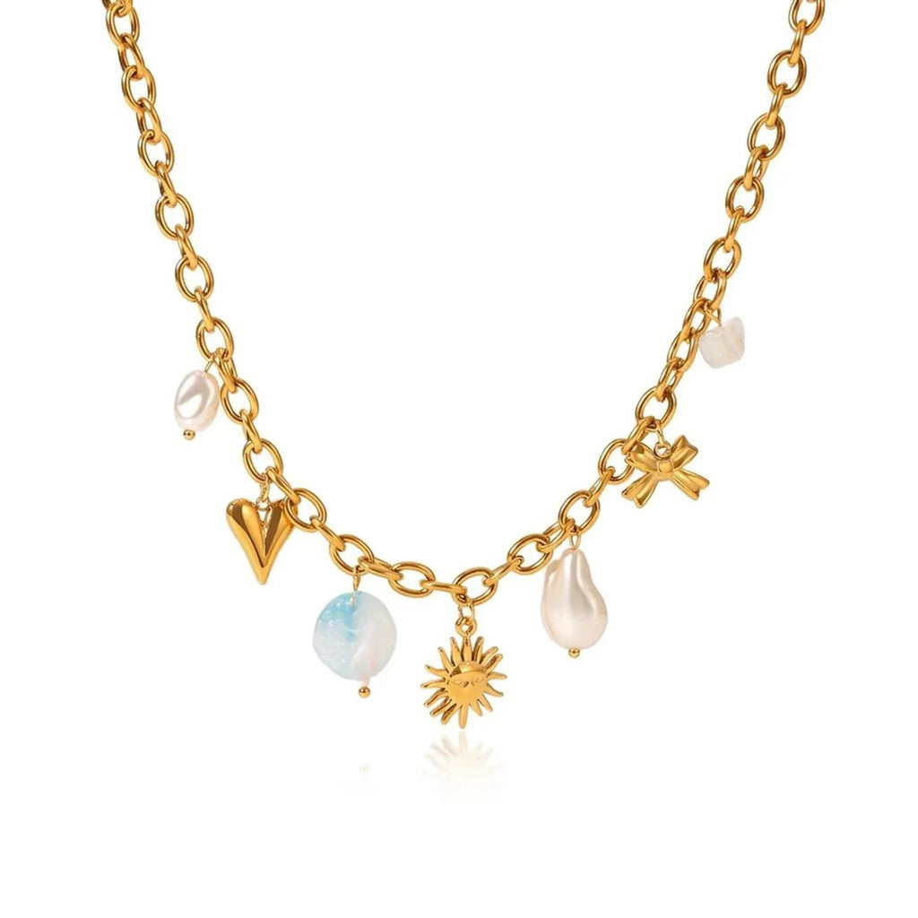 Ocean Series Stainless Steel Necklaces for Women