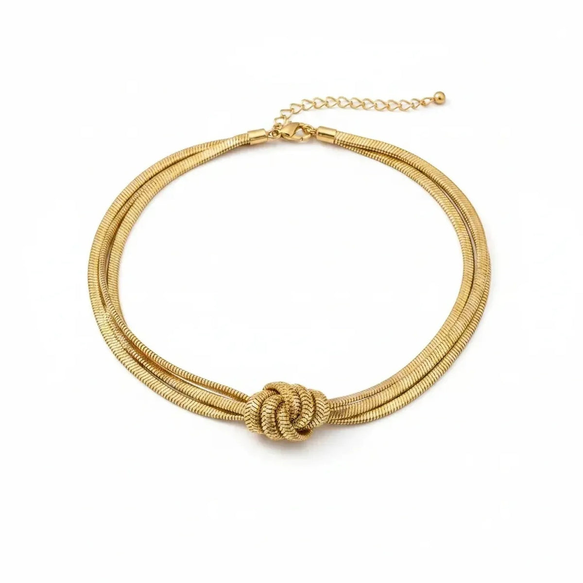 Oversized Faux Pearl Choker Necklace - Chunky Alloy Statement Jewelry for Women
