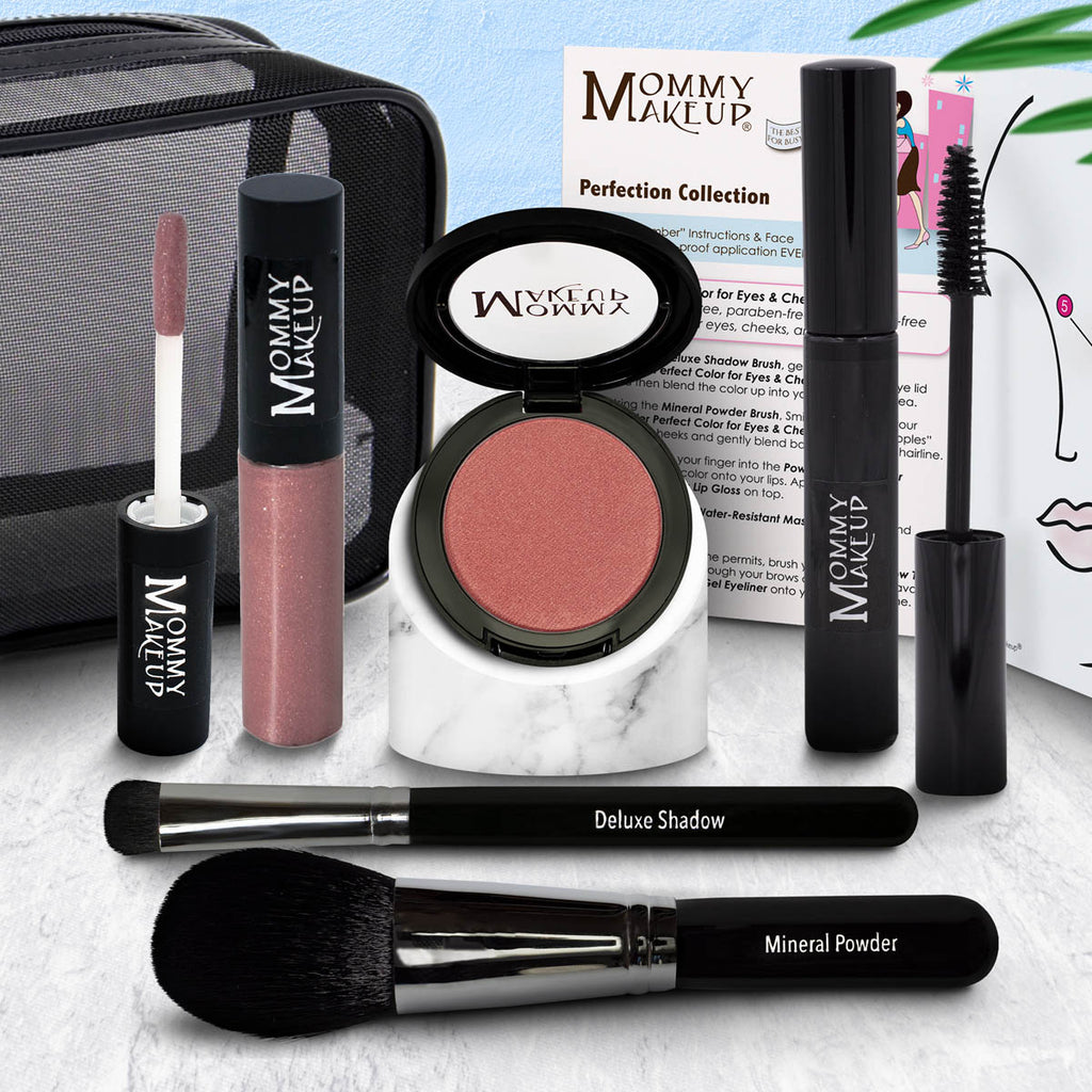 Set de Maquillaje Personalizable 6 Piezas Mommy Makeup The Perfection Collection Sin Talco Ni Silicona