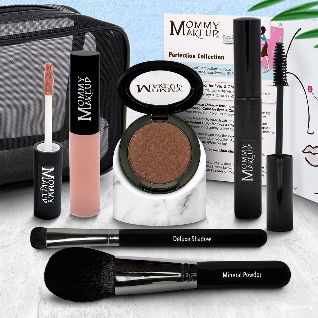 Set de Maquillaje Personalizable 6 Piezas Mommy Makeup The Perfection Collection Sin Talco Ni Silicona