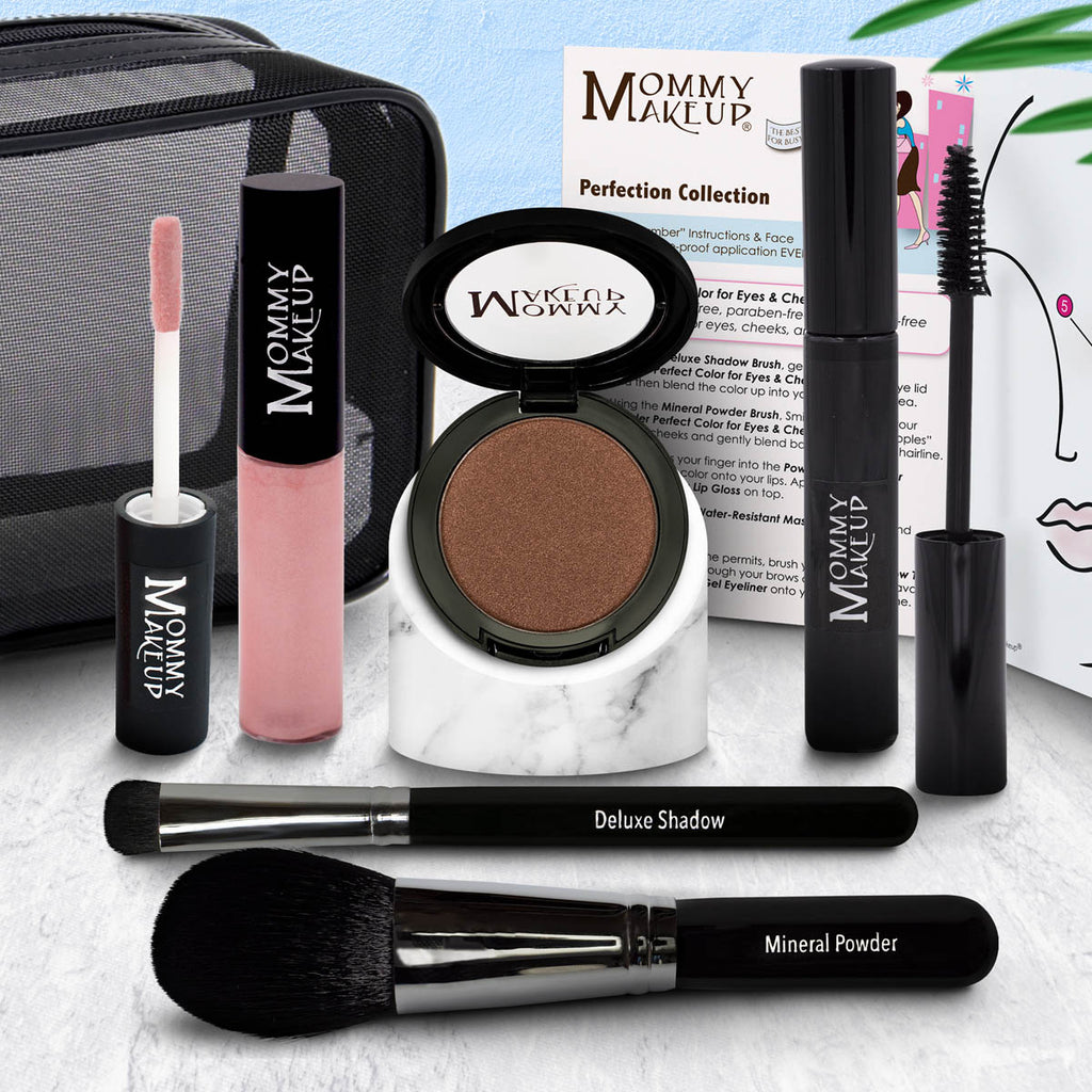 Set de Maquillaje Personalizable 6 Piezas Mommy Makeup The Perfection Collection Sin Talco Ni Silicona