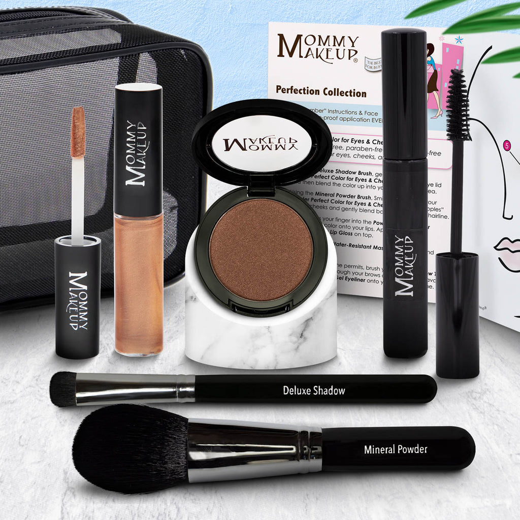 Set de Maquillaje Personalizable 6 Piezas Mommy Makeup The Perfection Collection Sin Talco Ni Silicona