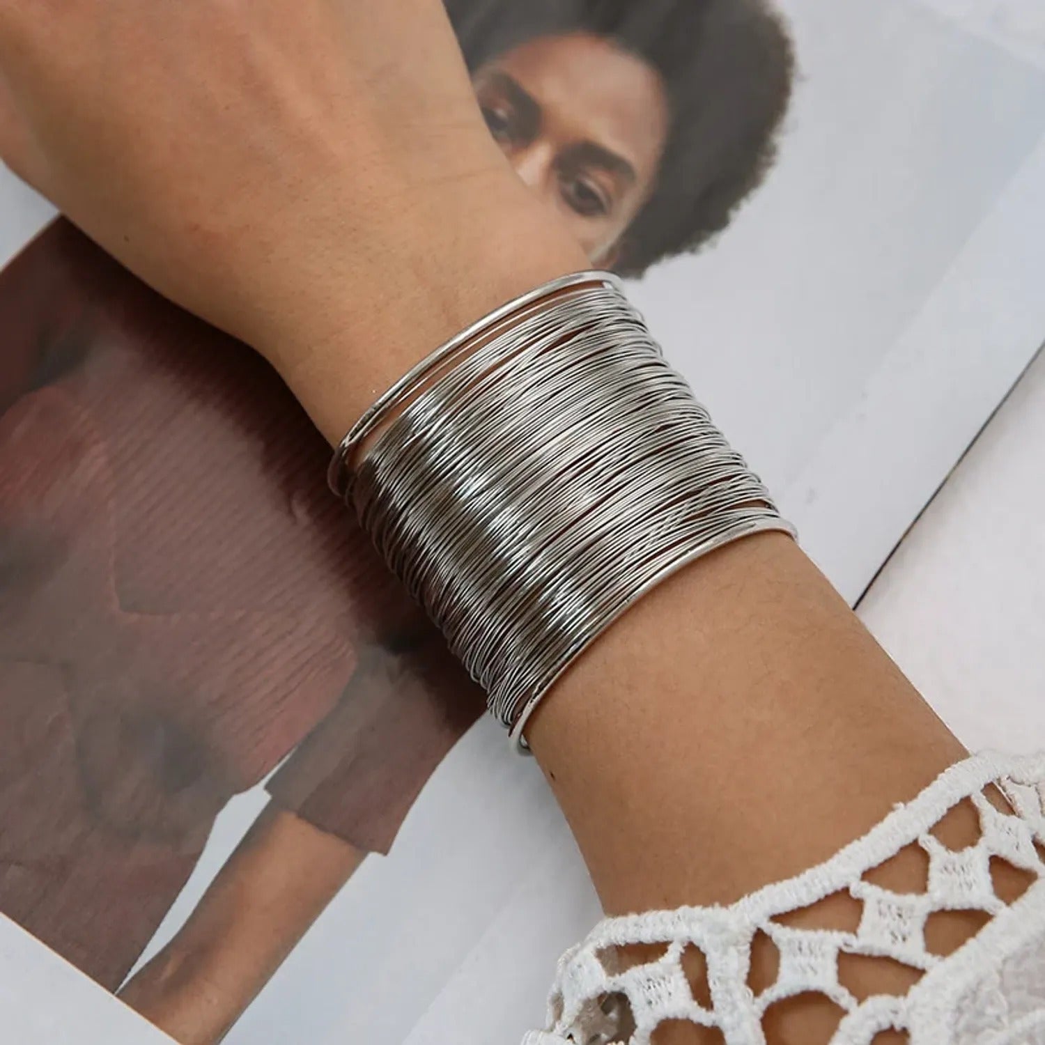 Punk Alloy Statement Bracelet – Bold Personalized Style