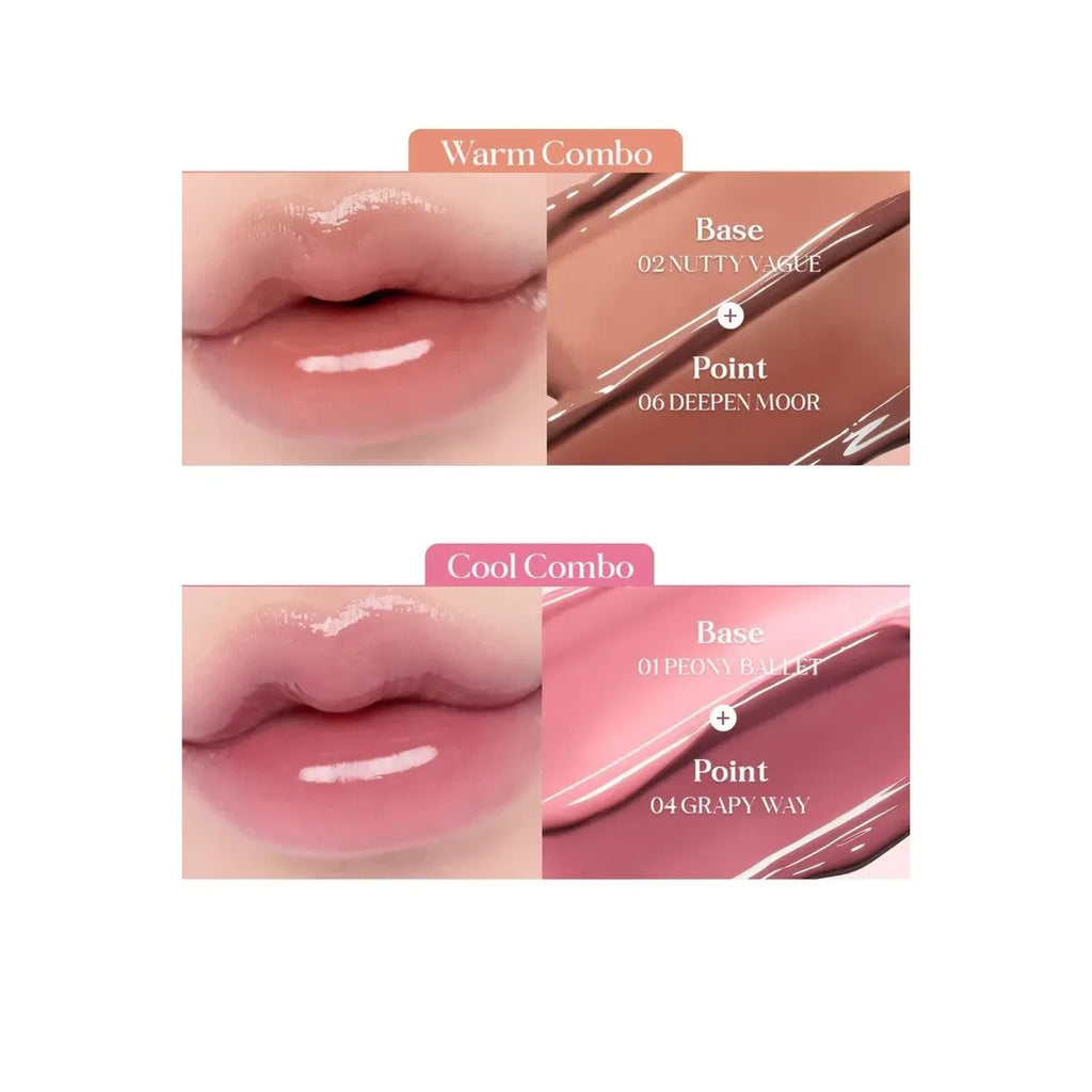 Romand — Romand Glasting Color Gloss 4g - 02 Nutty Vague