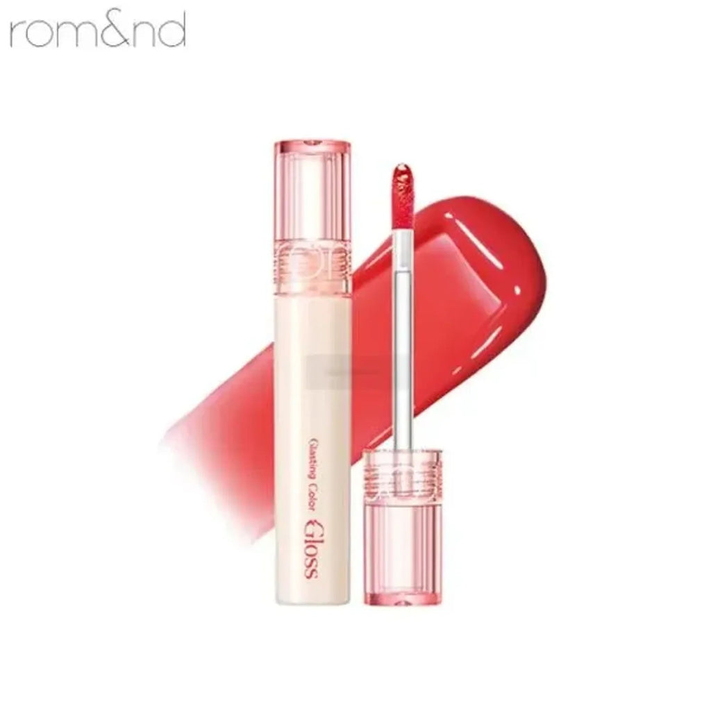 Romand — Romand Glasting Color Gloss 4g - 07 Spring Fever - Korean Skin Care Lip Gloss