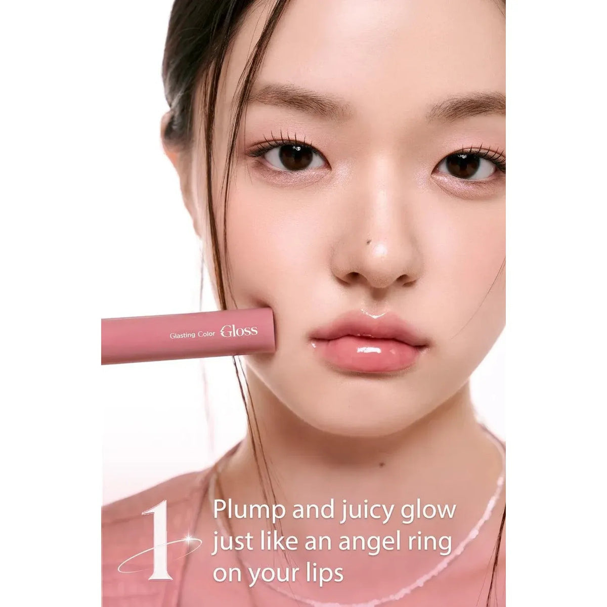 Romand — Romand Glasting Color Gloss 4g 08 Cherry Up Lip Makeup