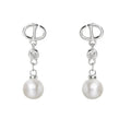Romantic French Long Pearl Tassel Drop Earrings