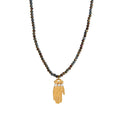 Stylish European And American Stainless Steel Ocean Shell Beaded Necklace