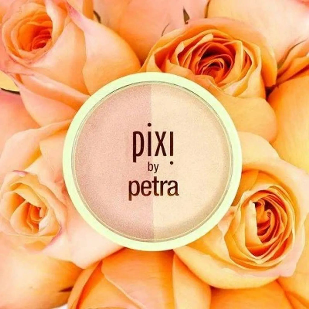 This is Beauty US — Pixi By Petra Beauty Blush Duo + Kabuki Brush Peach Honey 0.36oz - Imperfect Box