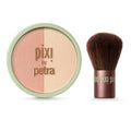 This is Beauty US — Pixi By Petra Beauty Blush Duo + Kabuki Brush Peach Honey 0.36oz - Imperfect Box
