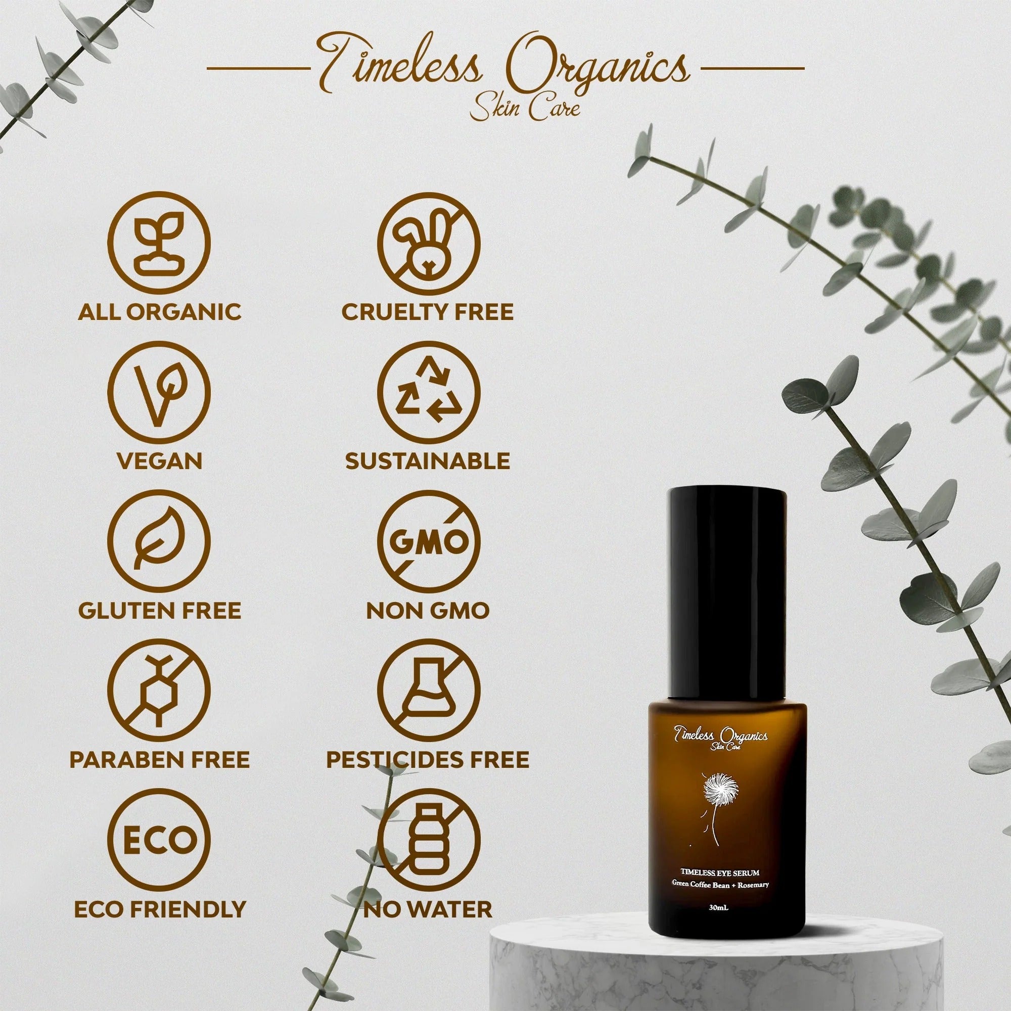 Timeless Organics Skin Care — Timeless Eye Serum