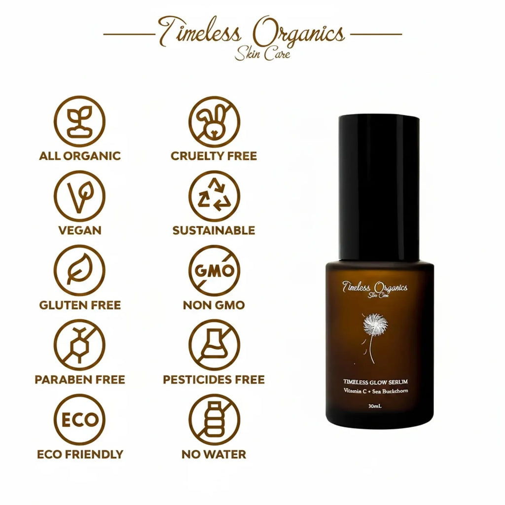 Timeless Organics Skin Care — Timeless Glow Serum