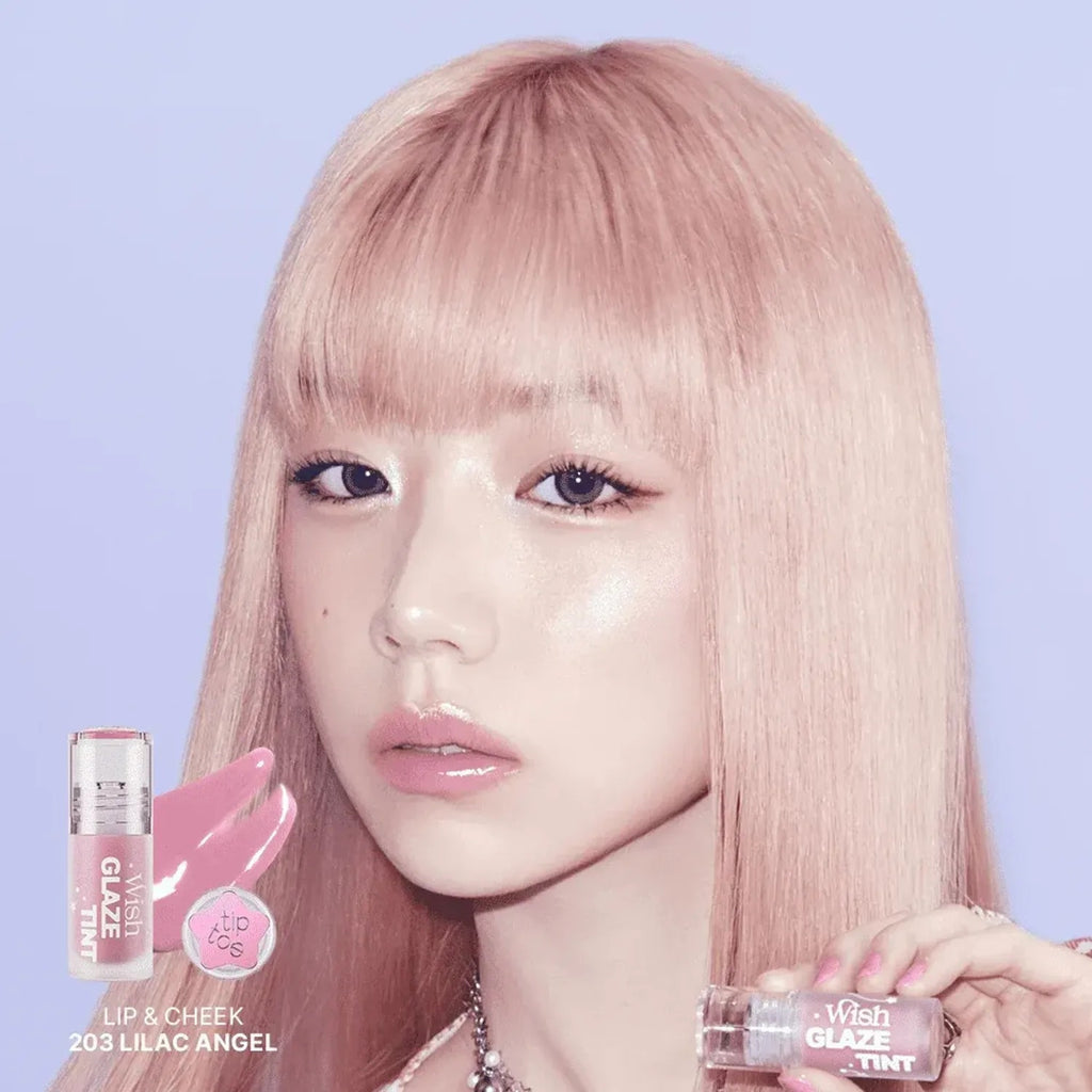Tiptoe — Tiptoe Wish Glaze Tint 2.5g - Glossy Sheer Lip Stain Korean Skin Care