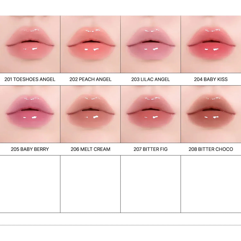 Tiptoe — Tiptoe Wish Glaze Tint 2.5g - Glossy Sheer Lip Stain Korean Skin Care