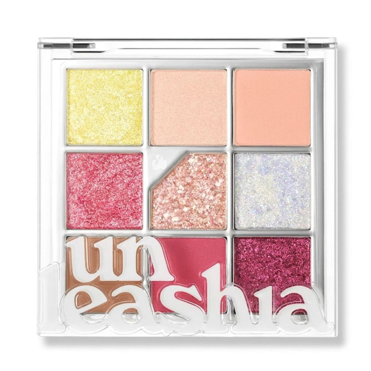 Unleashia — Unleashia Glitterpedia Eye Palette 6.2g - 9 Shades Vegan Eyeshadow Palette for Makeup Brush Set
