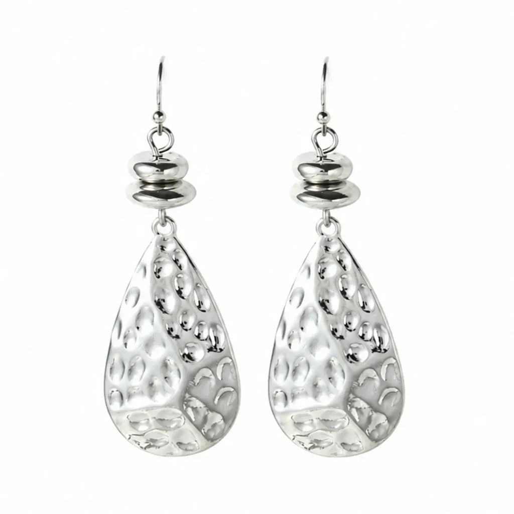 Womens Fashion Vintage Waterdrop Distressed Earrings