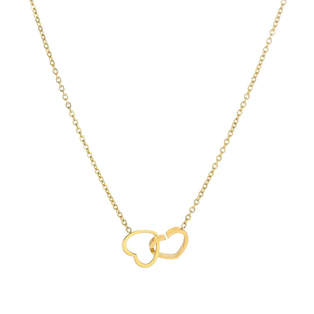Xuan Xiao Chong Double Heart Necklace